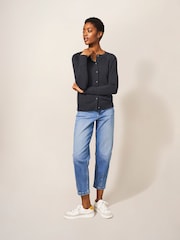 White Stuff Black Lulu Cardigan - Image 4 of 7