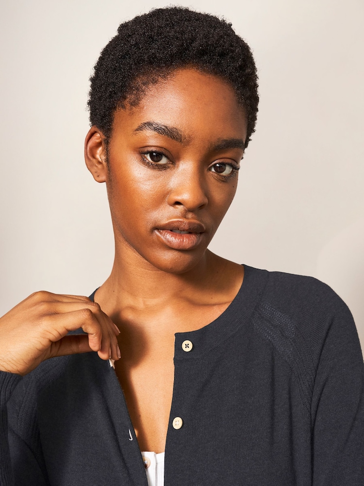 White Stuff Black Lulu Cardigan - Image 5 of 7