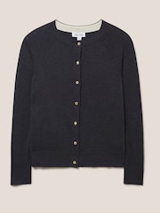 White Stuff Black Lulu Cardigan - Image 6 of 7
