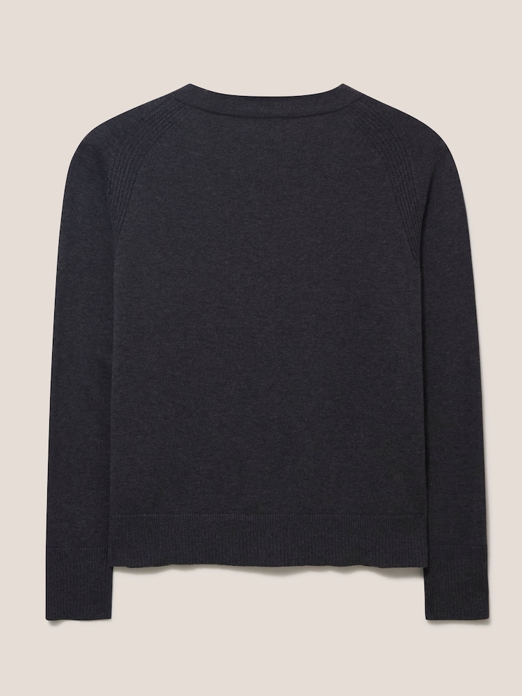 White Stuff Black Lulu Cardigan - Image 7 of 7