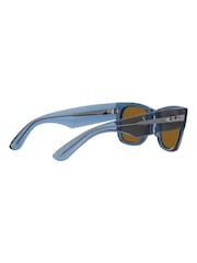 Ray-Ban Blue MEGA WAYFARER Sunglasses - Image 12 of 14
