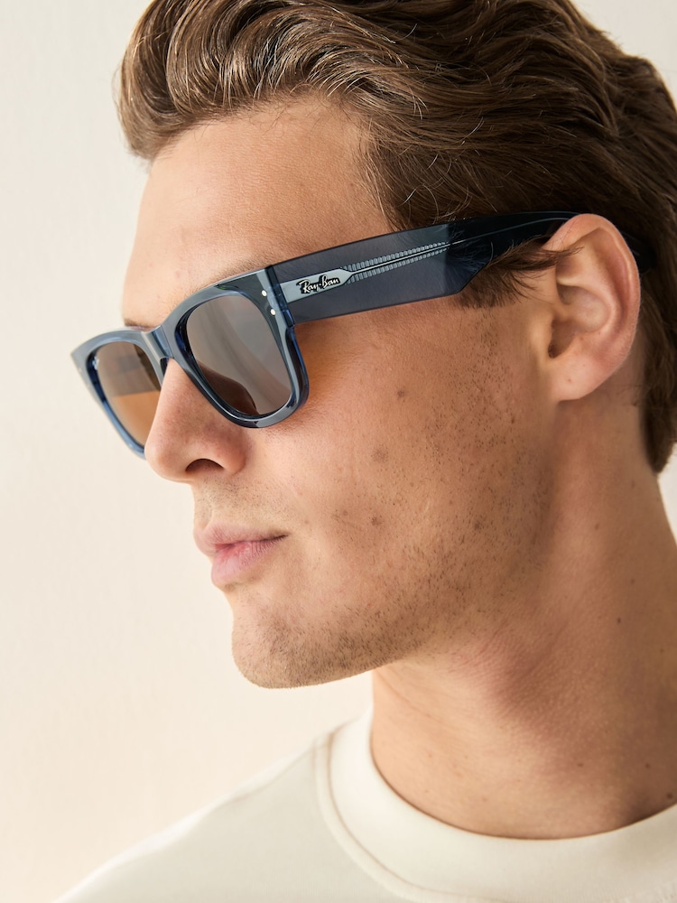 Ray-Ban Blue MEGA WAYFARER Sunglasses - Image 2 of 14