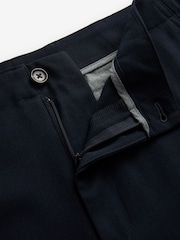 Navy Relaxed Tapered EDIT Twill Cargo Trousers - Image 7 of 9