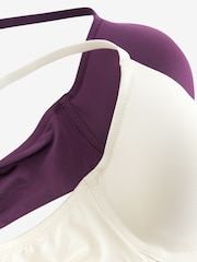 Plum Purple/Cream 2 Pack Light Pad Full Cup Smoothing Ultimate Comfort T-Shirt Bra A-E - Image 9 of 9