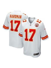 Nike White NFL Kansas City Chiefs Game Road Jersey - Mecole Hardman - Image 1 of 3