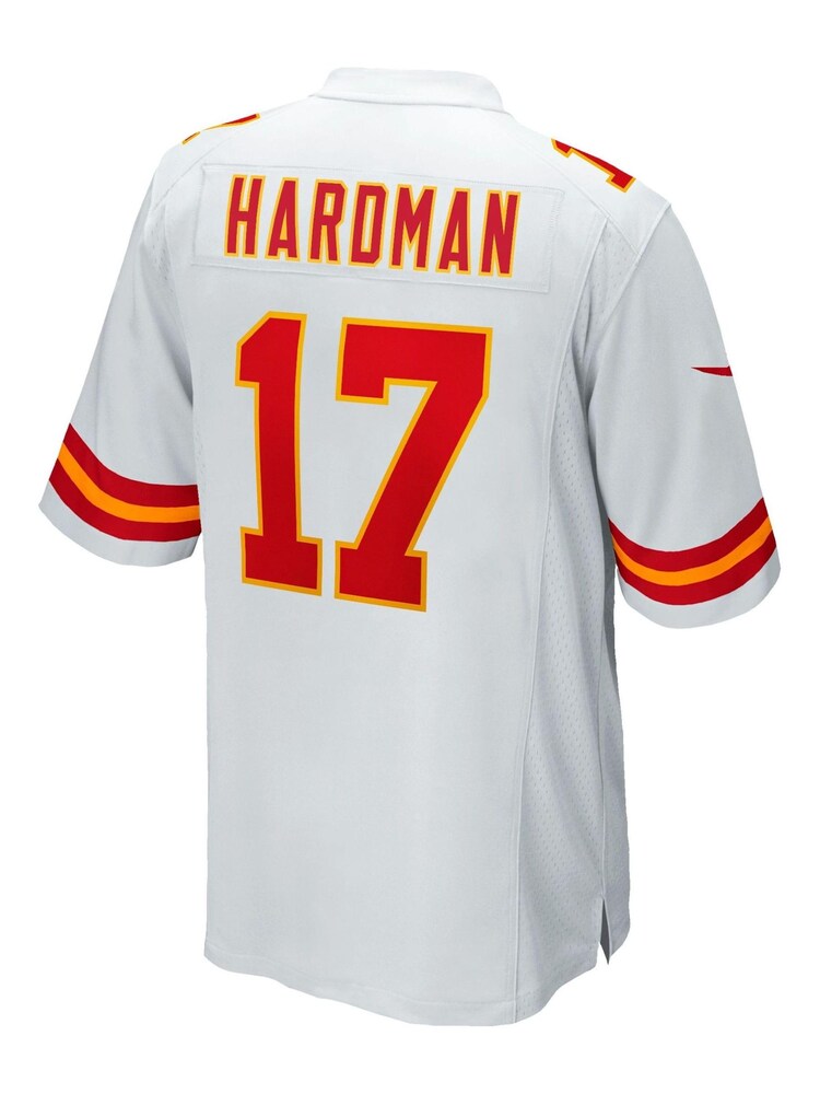 Nike White NFL Kansas City Chiefs Game Road Jersey - Mecole Hardman - Image 3 of 3