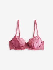 Animal Print/Rose Pink 2 Pack Floral Print Non Pad Full Cup Bra - Image 10 of 11