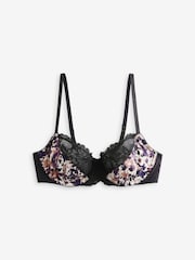 Animal Print/Rose Pink 2 Pack Floral Print Non Pad Full Cup Bra - Image 9 of 11