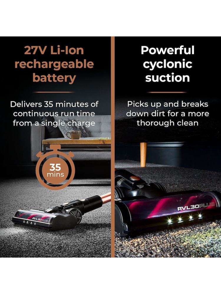 Tower Pink VL30 Plus 22.2V Cordless 3 in 1 Vacuum Cleaner - Image 11 of 11