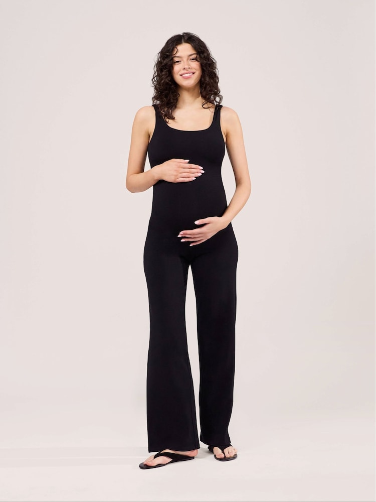 LOVALL Black Maternity Lightweight Tank Top - Image 1 of 3