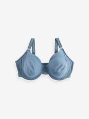 Blue F-K Ultimate Comfort & Support Non Padded Underwired Bra - Image 7 of 8