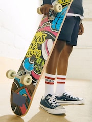 أزرق داكن أزرق - حذاء رياضي للأطفال Chuck Taylor All Star Ox من Converse  - صورة 2 من 7