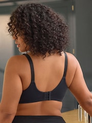 Black F-K Ultimate Comfort & Support Non Padded Underwired Bra - Image 3 of 9