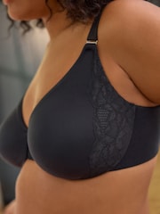 Black F-K Ultimate Comfort & Support Non Padded Underwired Bra - Image 7 of 9