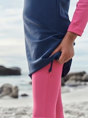 Navy/Pink 3 Piece Swim Set (8-16yrs) - Image 4 of 11