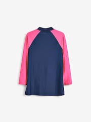 Navy/Pink 3 Piece Swim Set (8-16yrs) - Image 6 of 11