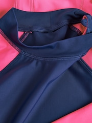 Navy/Pink 3 Piece Swim Set (8-16yrs) - Image 9 of 11