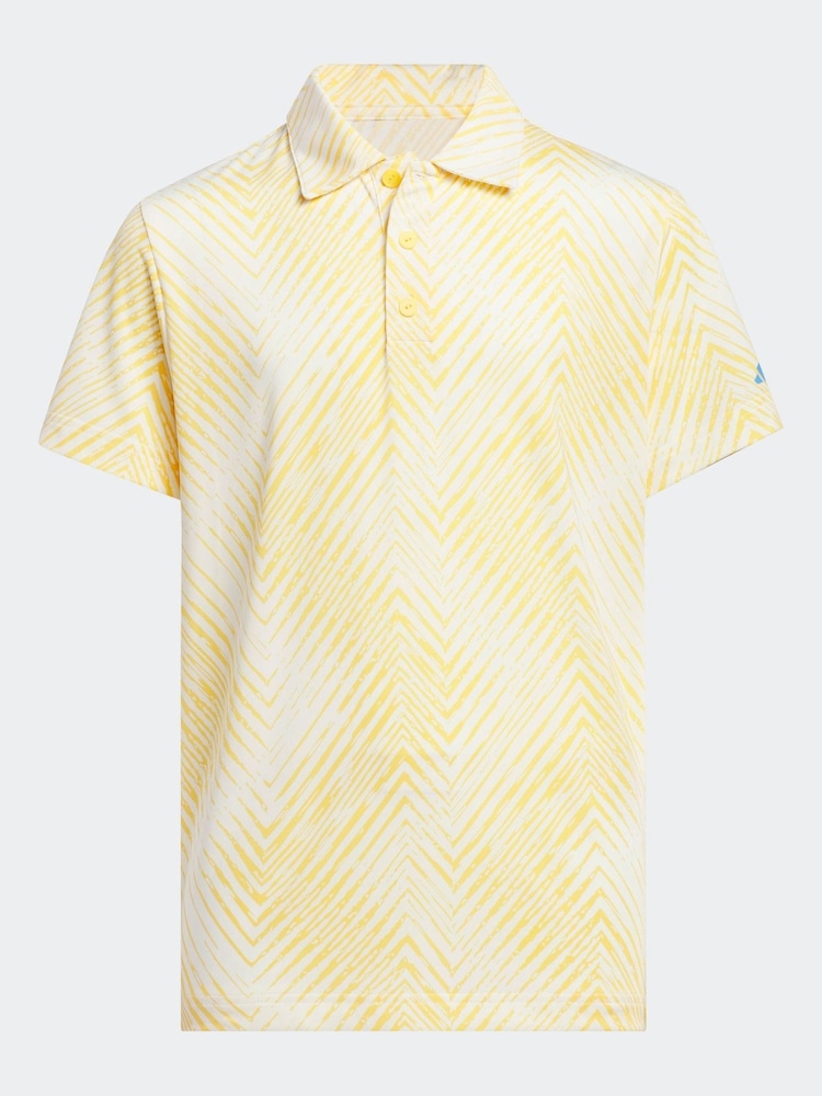 adidas Golf Scripted Polo Shirt - Image 1 of 5 adidas Golf Scripted Polo Shirt - Image 1 of 5