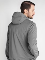 Calvin Klein Golf Grey Waterproof Ultron Hooded Jacket - Image 2 of 8
