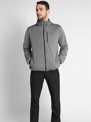 Calvin Klein Golf Grey Waterproof Ultron Hooded Jacket - Image 3 of 8