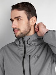 Calvin Klein Golf Grey Waterproof Ultron Hooded Jacket - Image 4 of 8