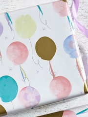 Pastel Balloon 10 Metre Wrapping Paper - Image 2 of 4