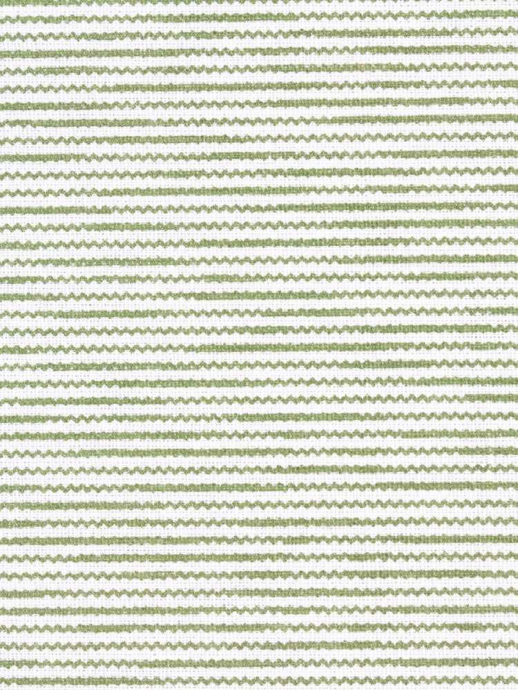 Yard Khaki Green Heaton Stripe 100% Cotton Duvet Cover Set - Image 4 of 4