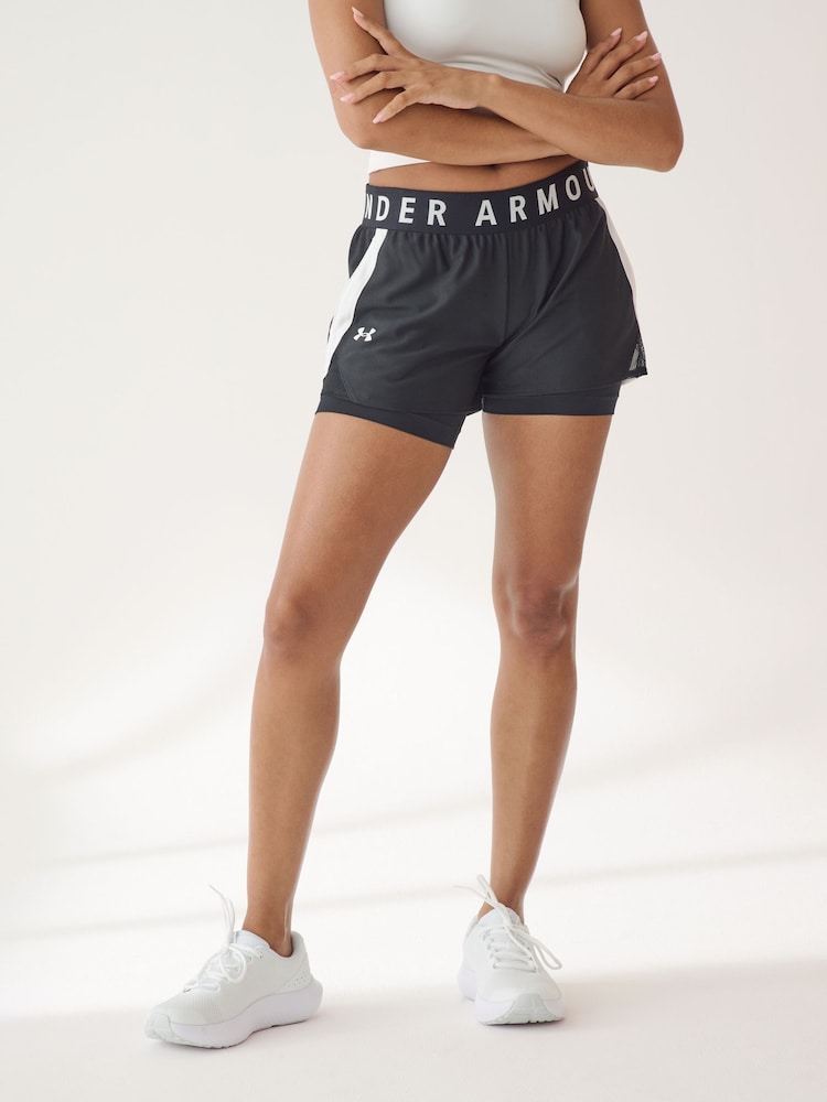Черный - Шорты 2 в 1 Under Armour - Изображение 1 из 5