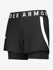 Черный - Шорты 2 в 1 Under Armour - Изображение 5 из 5