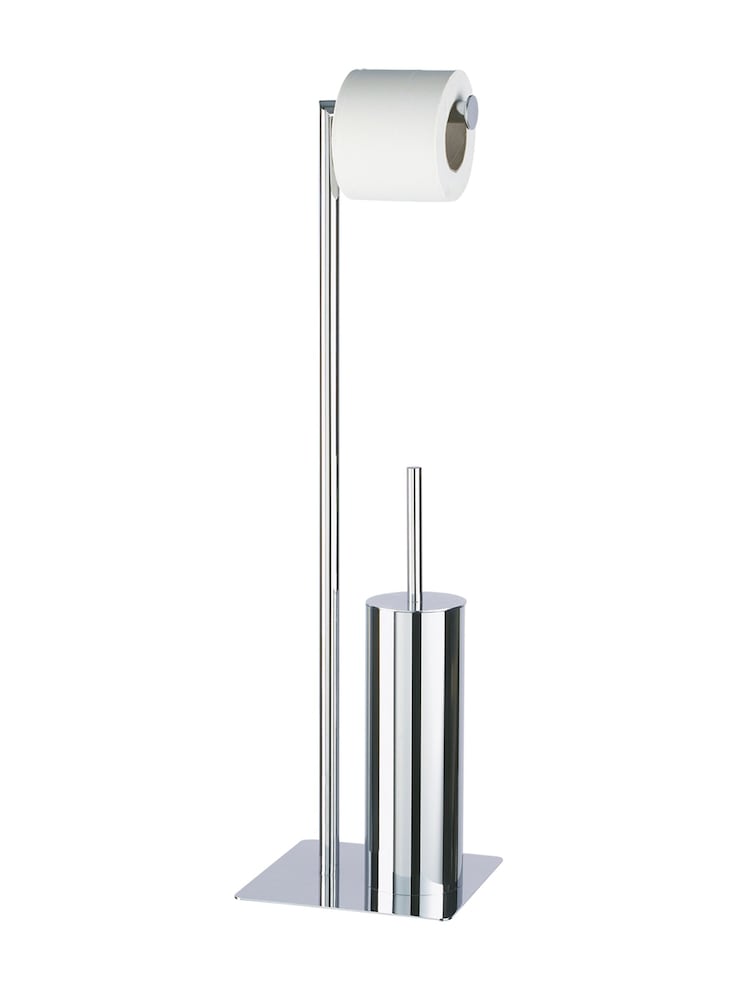 Showerdrape Stamford Freestanding Toilet Roll and Brush Holder - Image 3 of 3