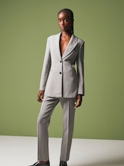 Grey Sculpting Slim Leg Trousers - Image 1 of 7