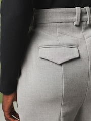 Grey Sculpting Slim Leg Trousers - Image 5 of 7