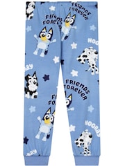 Character Blue Bluey & Bingo Pyjamas Dressing Gown Set - Image 4 of 11