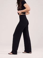 LOVALL Black Tall Lightweight Wide Leg Trousers - Image 4 of 4
