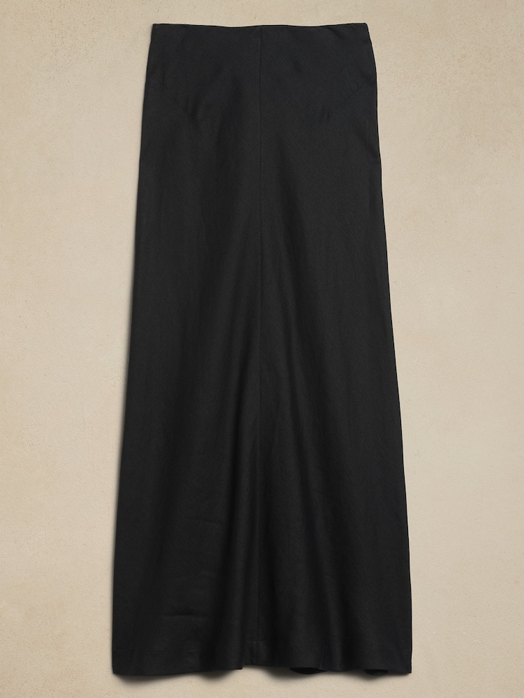Banana Republic Black Lisa Linen Maxi Skirt - Image 5 of 5 Banana Republic Black Lisa Linen Maxi Skirt - Image 5 of 5