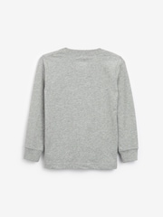 Levi's® Grey Long Sleeve Kids Batwing T-Shirt - Image 2 of 2