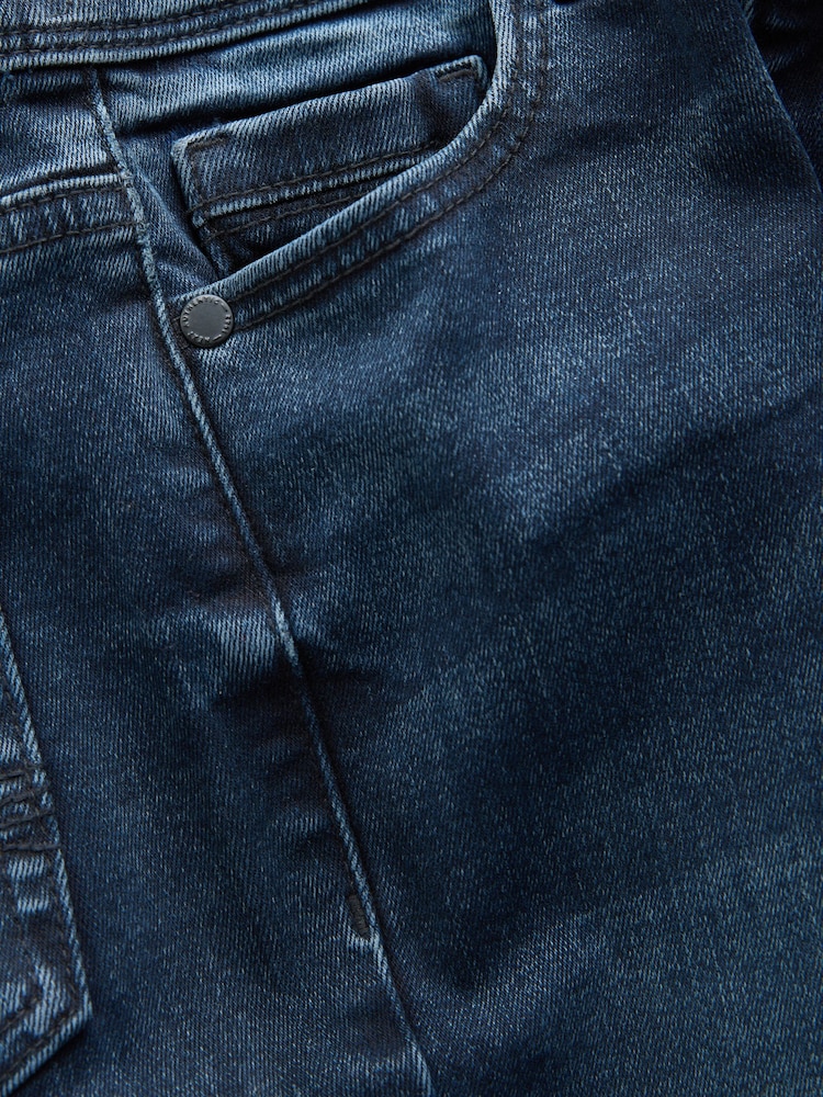 Blue ink Regular Fit Stretch Jeans (3-17yrs) - Image 4 of 4