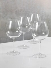 Mikasa Set of 4 Clear Julie Red Wine Glasses - Image 2 of 5