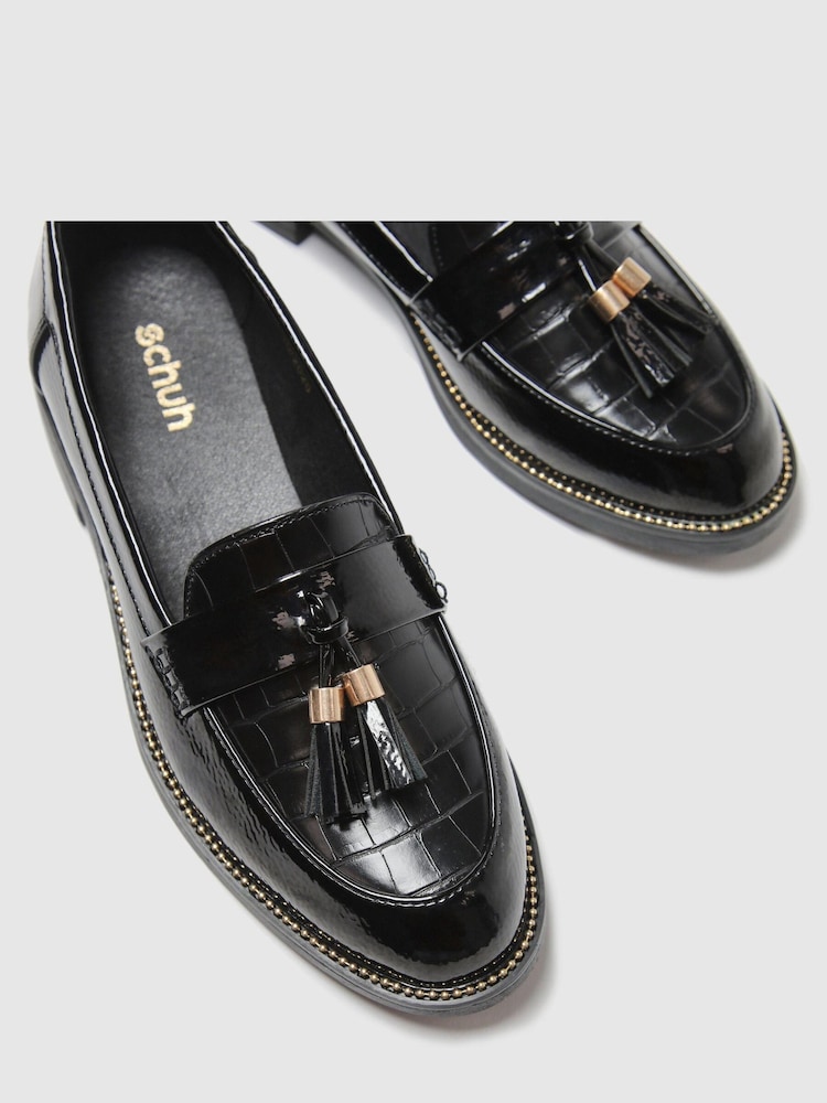 Mocasines de efecto piel de cocodrilo con borlas Lailah de Schuh - Imagen 4 de 4 Mocasines de efecto piel de cocodrilo con borlas Lailah de Schuh - Imagen 4 de 4