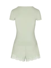 Hunkemoller Green Nana Pyjamas Set - Image 5 of 5