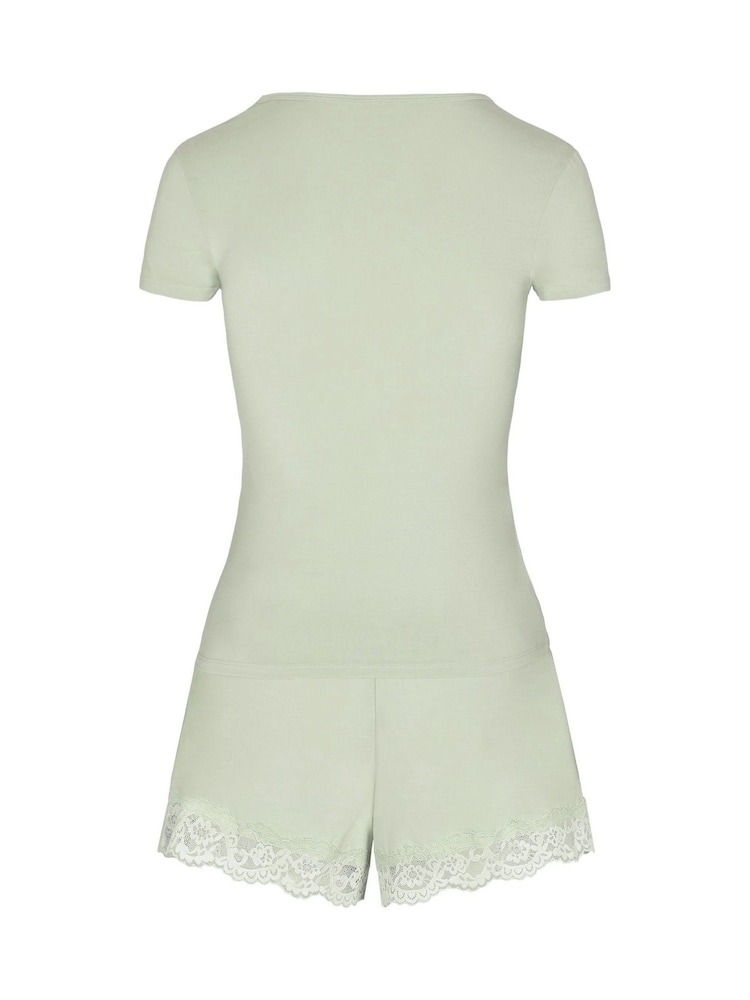 Hunkemoller Green Nana Pyjamas Set - Image 5 of 5 Hunkemoller Green Nana Pyjamas Set - Image 5 of 5