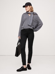 Banana Republic Black Skinny Sloan Trousers - Image 1 of 4