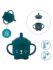Babymoov Blue Learn'isy Silicone Fox Feeding Set - Image 3 of 4