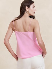 Banana Republic Pink Charlotte Silk Camisole - Image 2 of 4