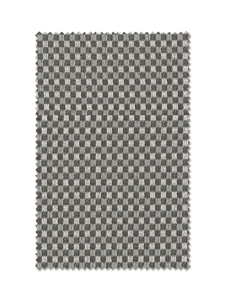 Grey Chenille Check Made To Measure Roman Blind - Image 6 of 6