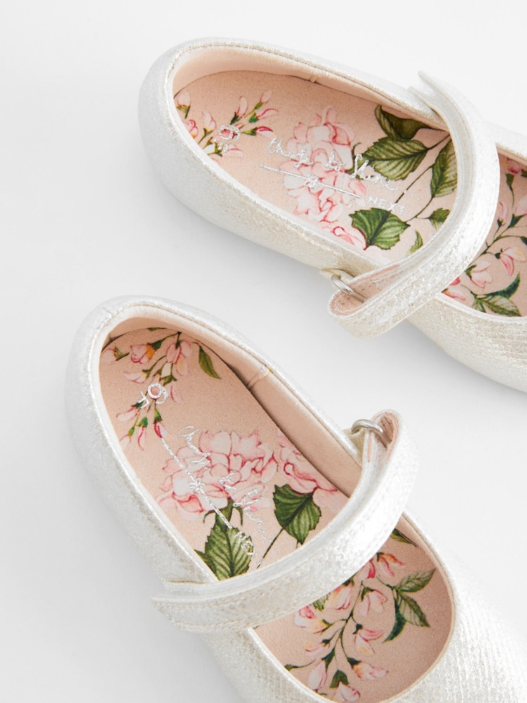 כסף - Mary Jane Touch Fastening Occasion Shoes - Image 6 of 7