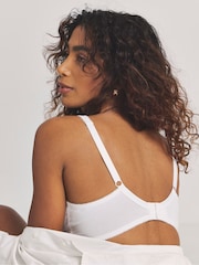 Simply Be White Pretty Secrets Full Cup Non Wired Lined Bras 2 Pack - Image 2 of 4