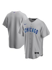 Nike Grey Chicago Cubs Official Replica Road Jersey - Image 1 of 3