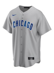 Nike Grey Chicago Cubs Official Replica Road Jersey - Image 2 of 3