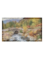 Artsy Mats Multi Autumn Nature Landscape Doormat - Image 3 of 3